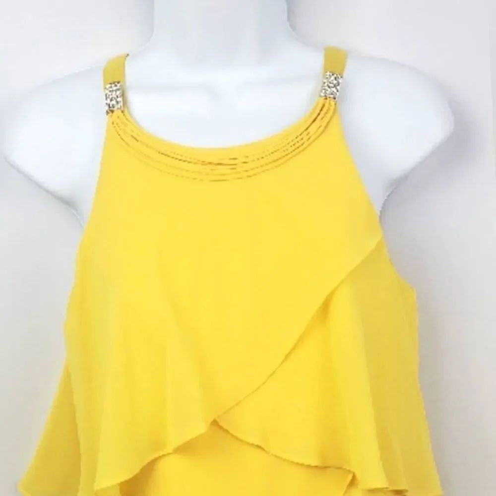 Yellow Cocktail Dress